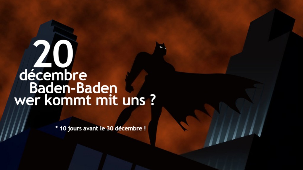 Back to Baden-Baden for Sponsoring meeting